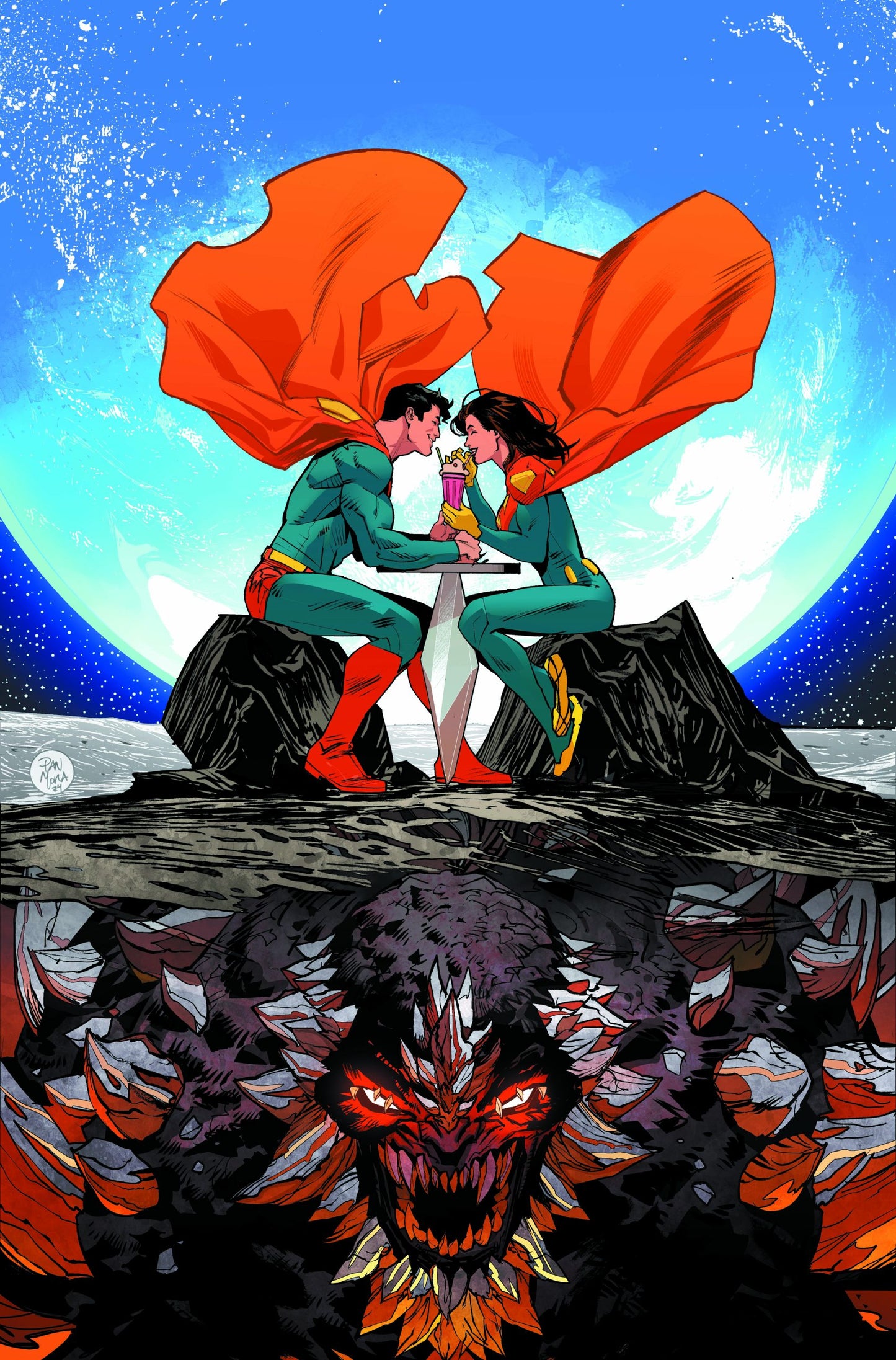 SUPERMAN #21 CVR A DAN MORA