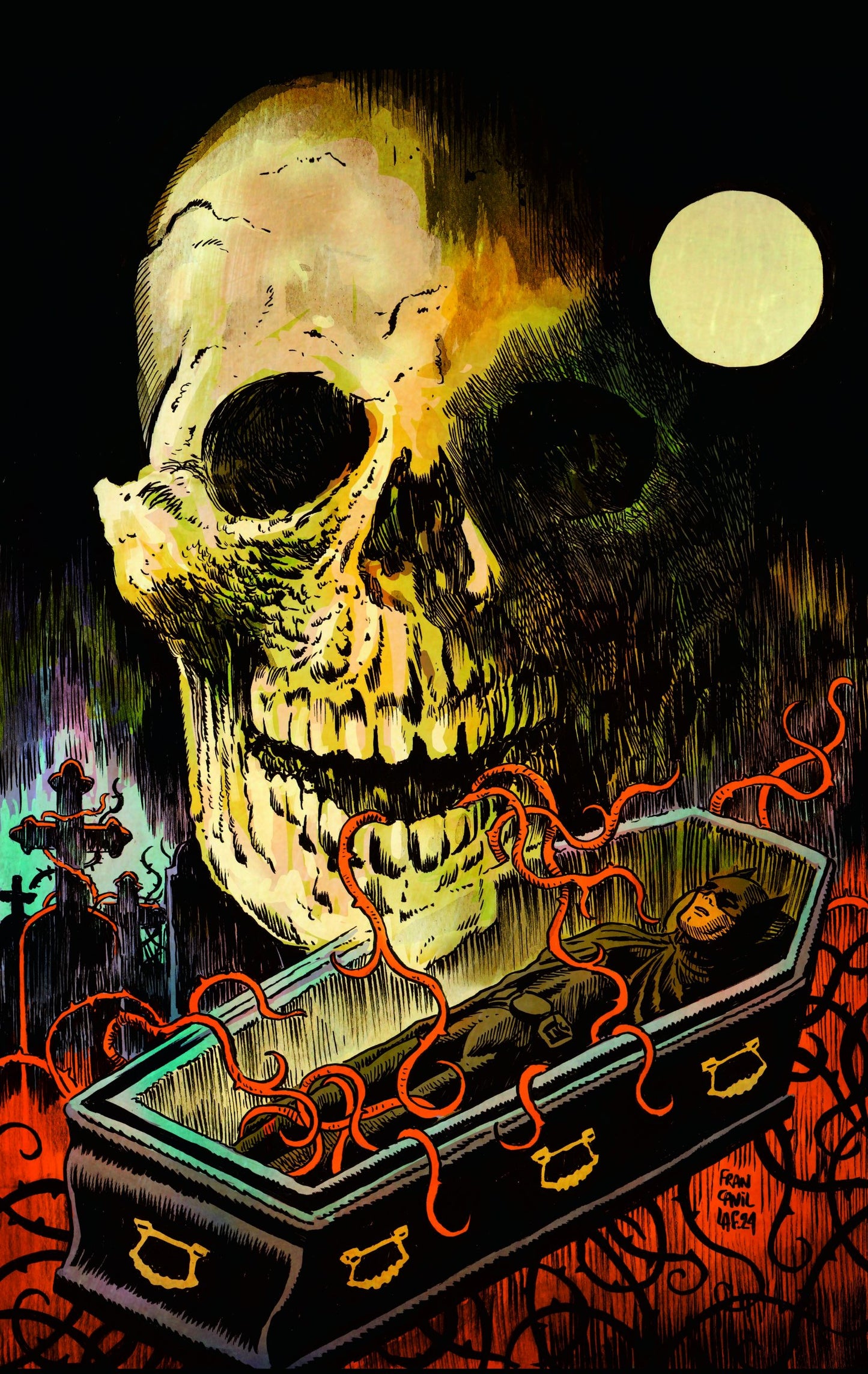 DC HORROR PRESENTS #3 (OF 4) CVR B FRANCESCO FRANCAVILLA CARD STOCK VAR (MR)