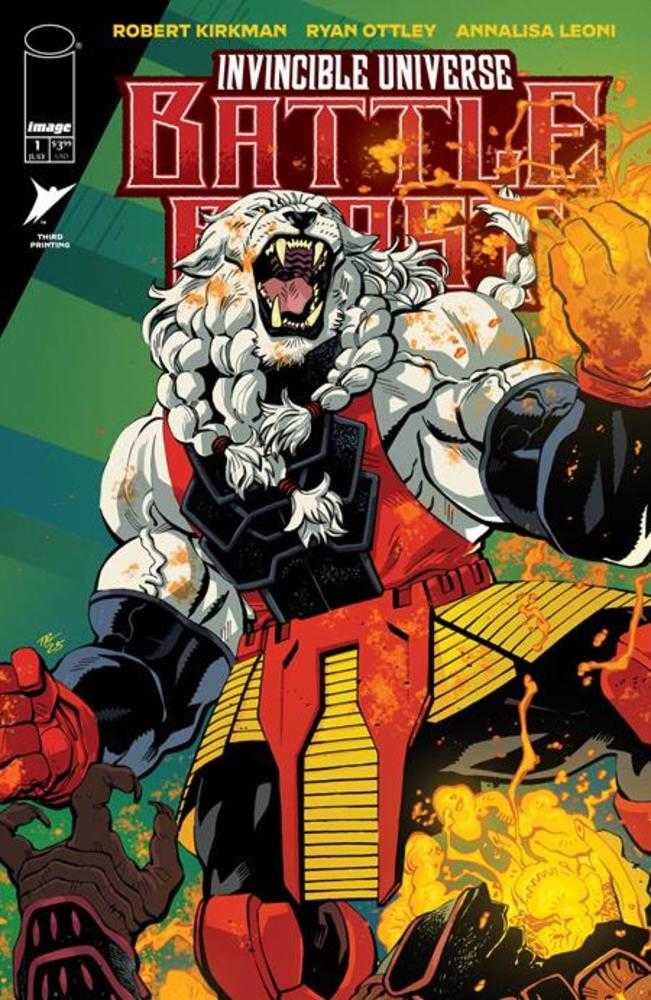 Invincible Universe Battle Beast #1 3RD Printing – Route 66 Comics