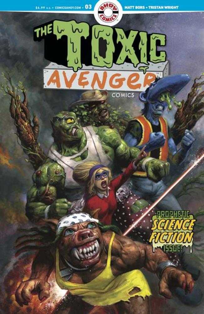 Toxic Avenger Comics #3 Cover A Fred Harper (Mature)