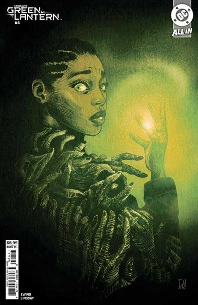 Absolute Green Lantern #6 Cover C Mike Del Mundo Card Stock Variant
