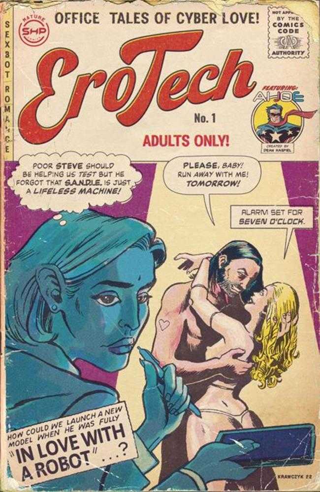 Erotech #1 (Of 5) Cover A Geoffrey Krawczyk (Mature)