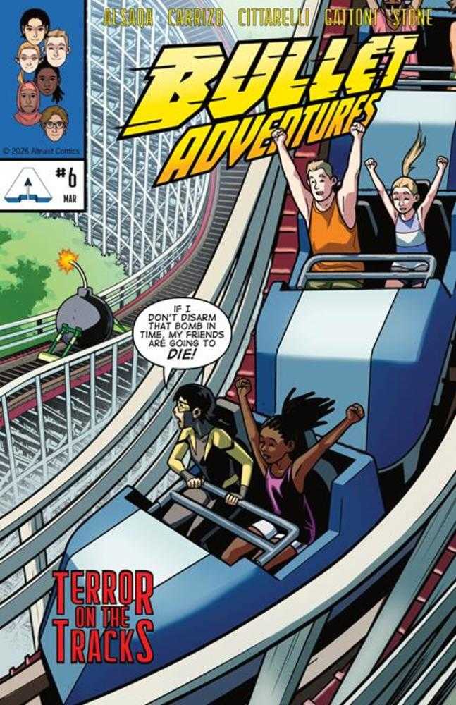 Bullet Adventures #6 Cover A Nicolas Carrizo Francesca Cittarelli