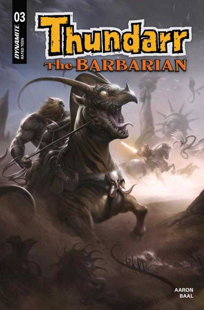 Thundarr The Barbarian #3 Cover B Francesco Mattina Variant