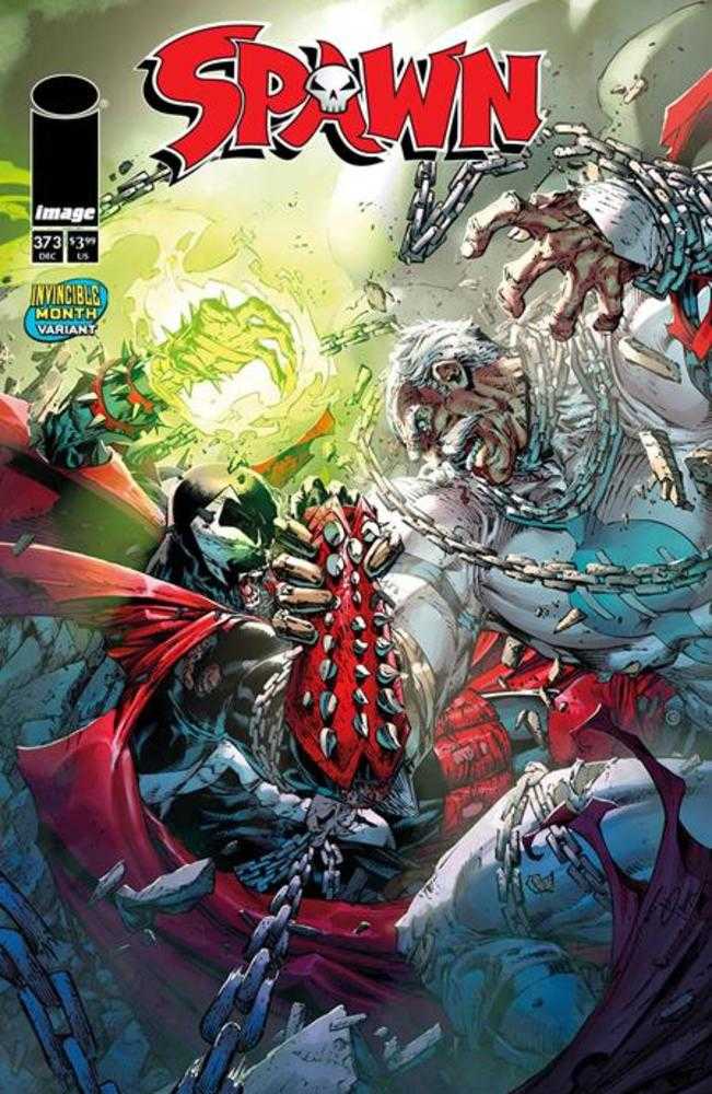 Spawn #373 Cover C Brett Booth Invincible Team Up Variant