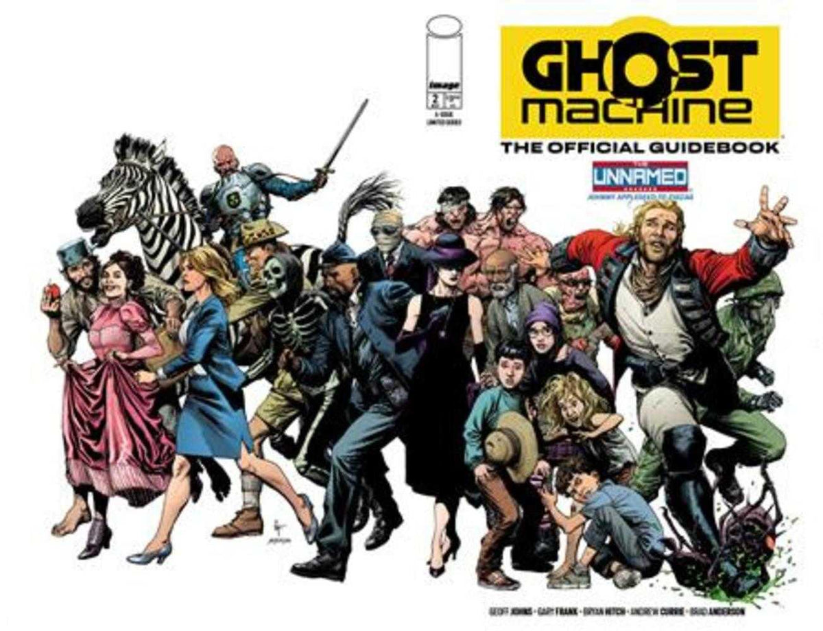 Ghost Machine The Official Guidebook #2 (Of 5) Cover A Gary Frank & Brad Anderson Wraparound
