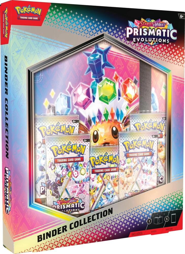 Pokémon Prismatic Evolutions Binder Collection