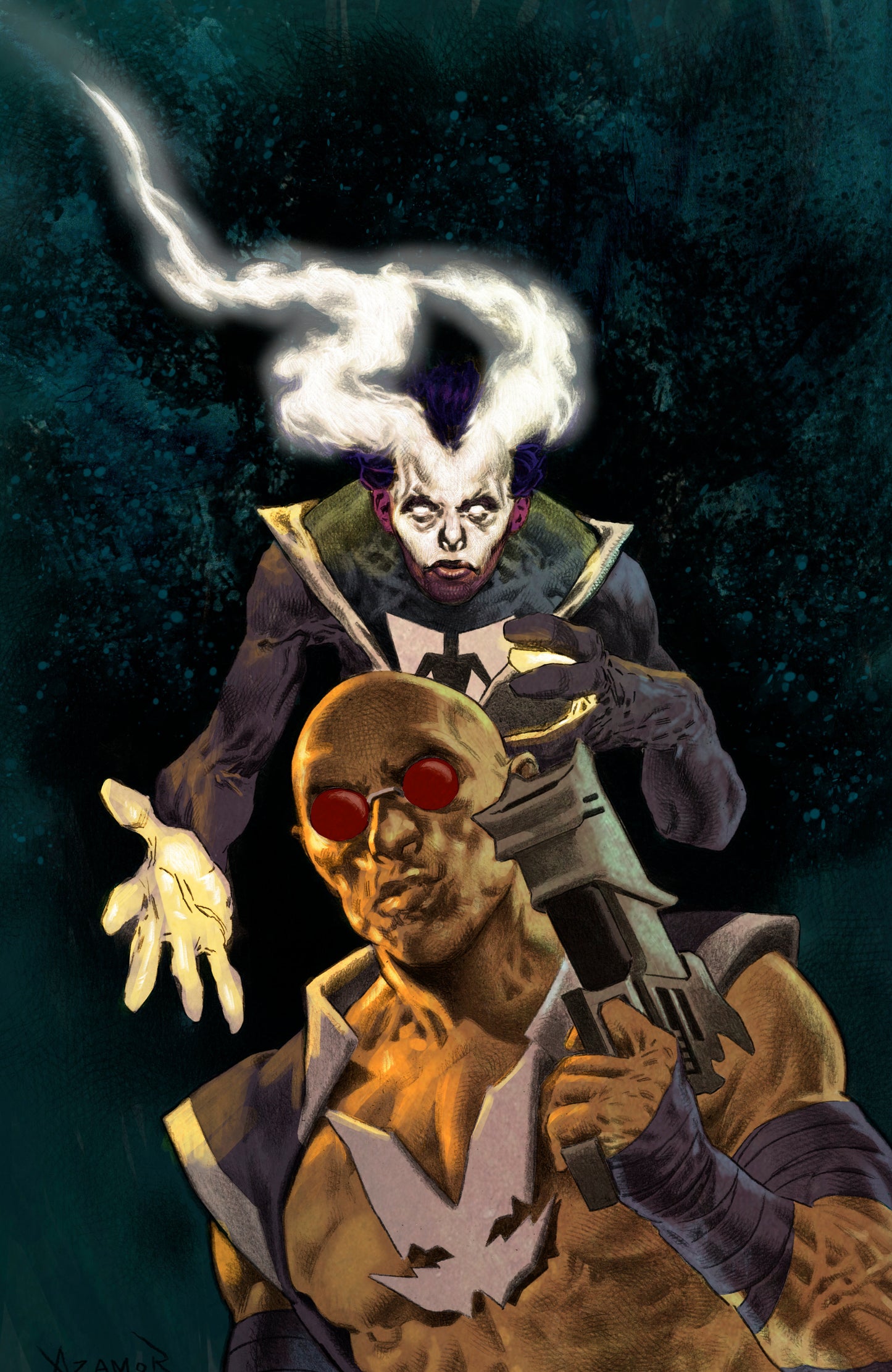 Valiant Beyond: Tales Of The Shadowman #8 Legacy Of Le Roi #2 Variant D (Azamor Full Art)