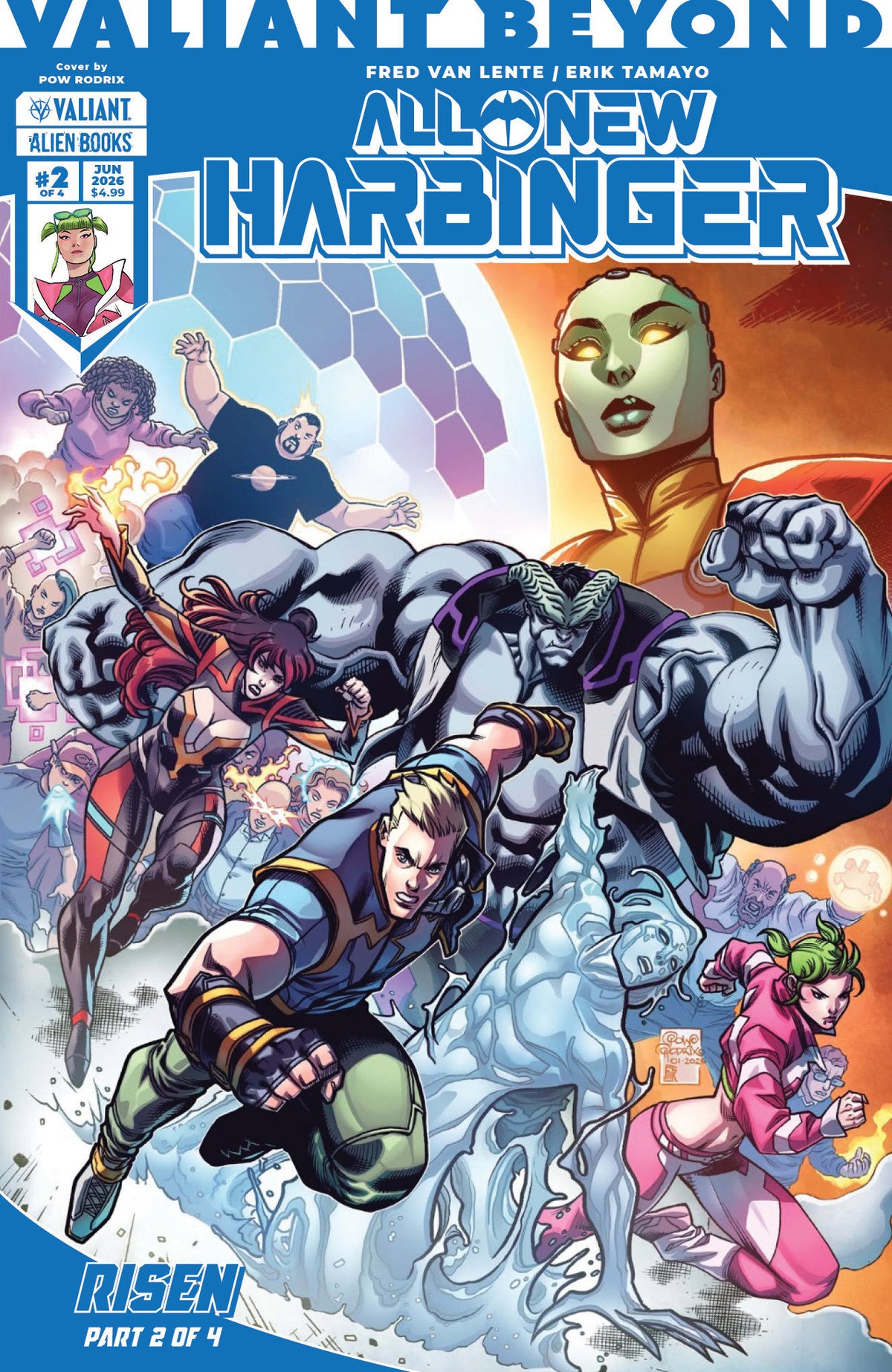 Valiant Beyond: All New Harbinger #8 Risen #2 Cover A (Rodrix)