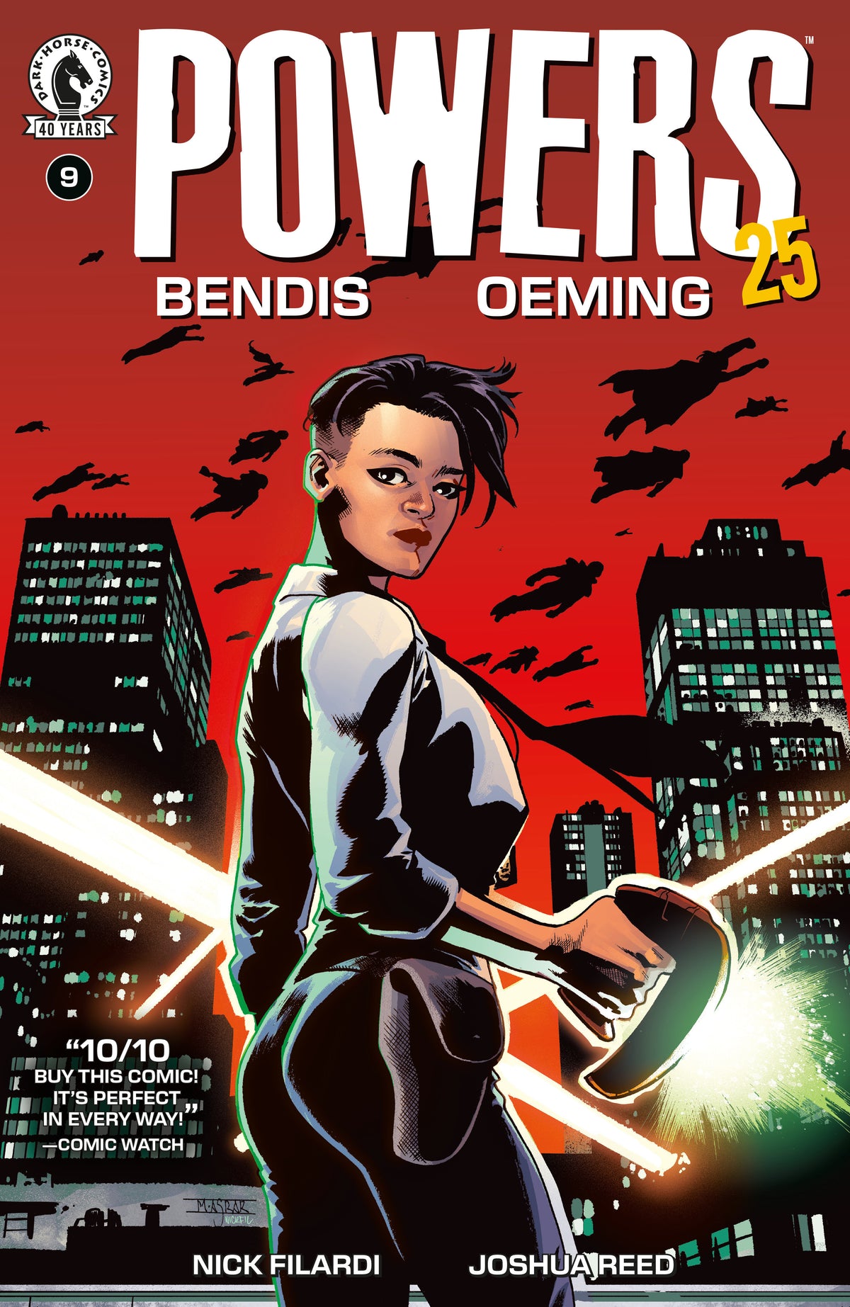 Powers 25 #9 (Cover B) (Mahmud Asrar)