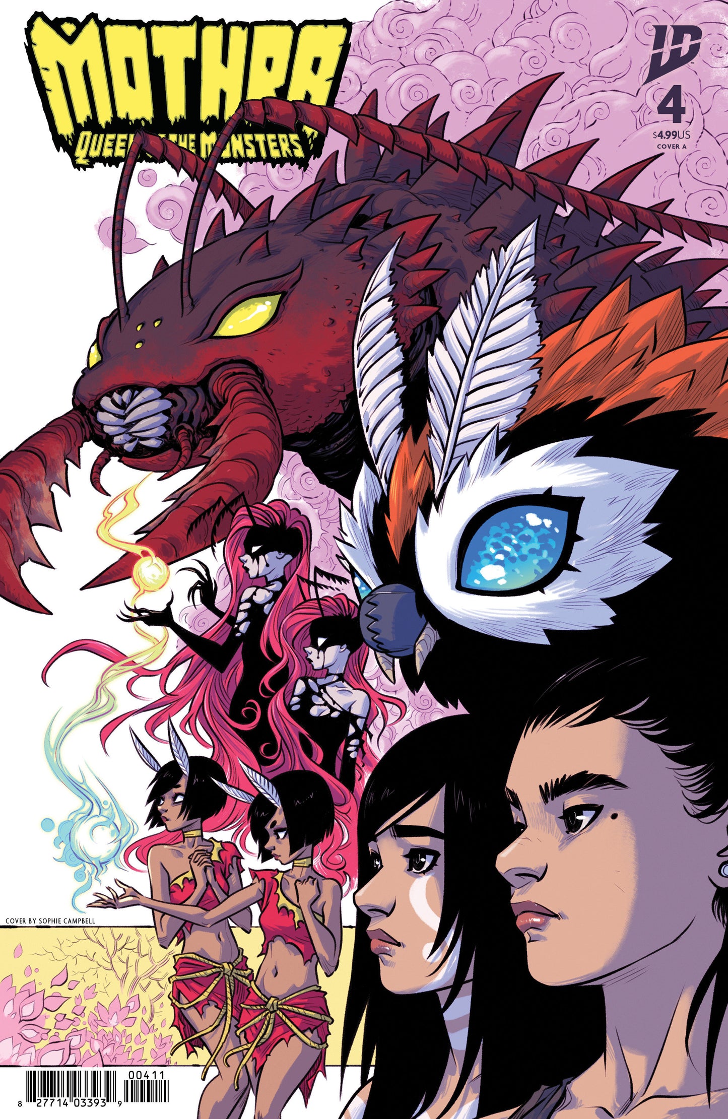 Mothra: Queen Of The Monsters #4 Cover A (Campbell)