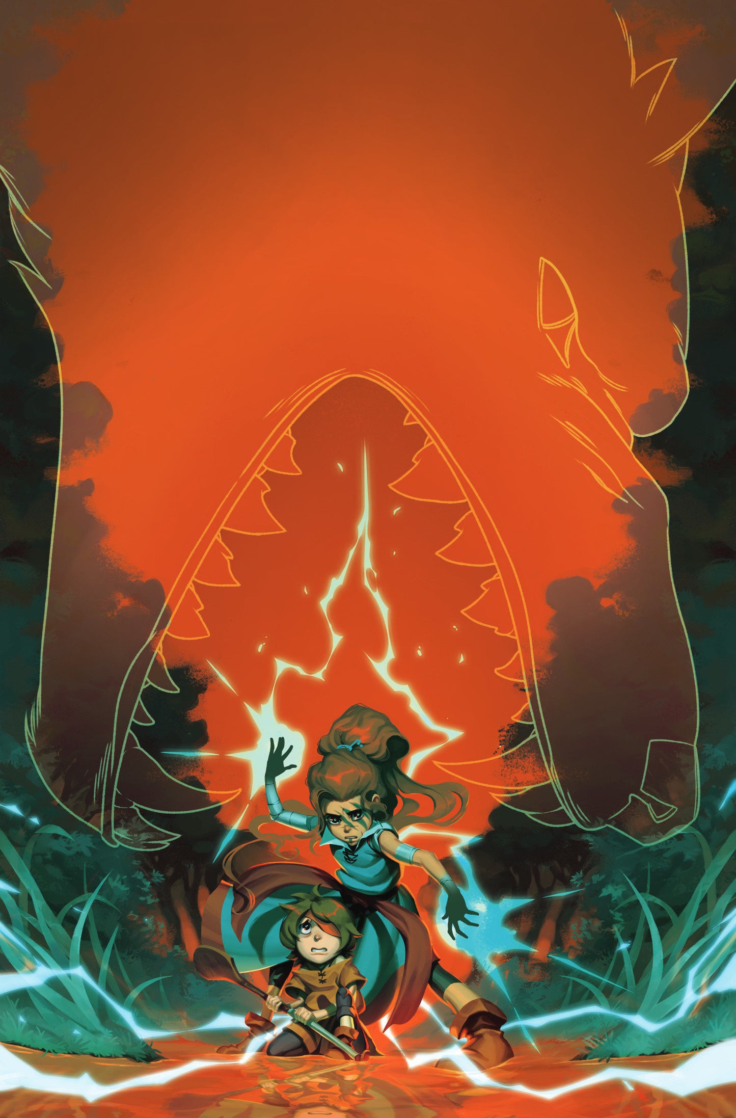 The Last Witch: Blood & Betrayal #1 D Unlockable Variant (Full Art, Glass)