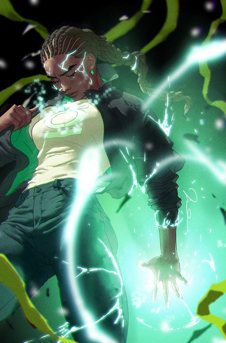 ABSOLUTE GREEN LANTERN #1 Second Printing Cvr B Gerald Parel Card Stock Var