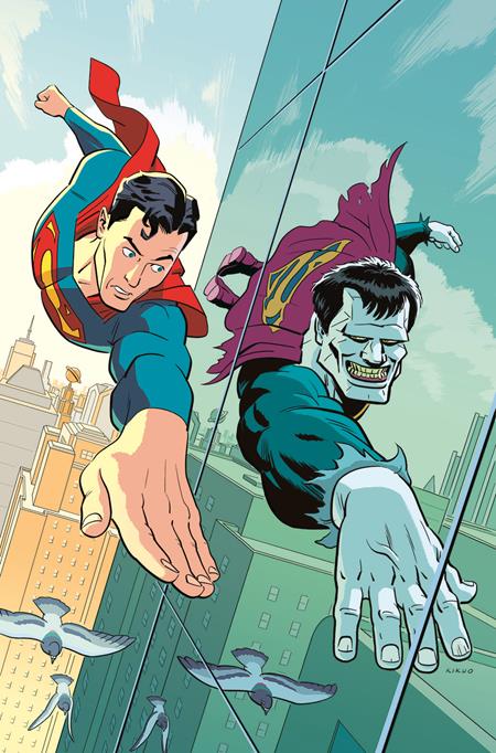 ACTION COMICS #1063 CVR D R KIKUO JOHNSON CARD STOCK VAR