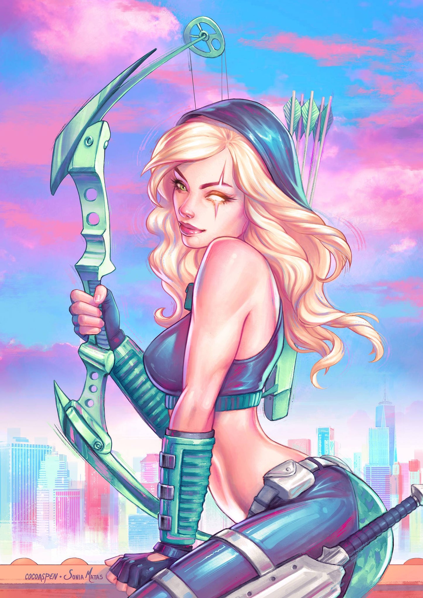 ROBYN HOOD BLOOD IN WATER CVR C SONIA MATAS