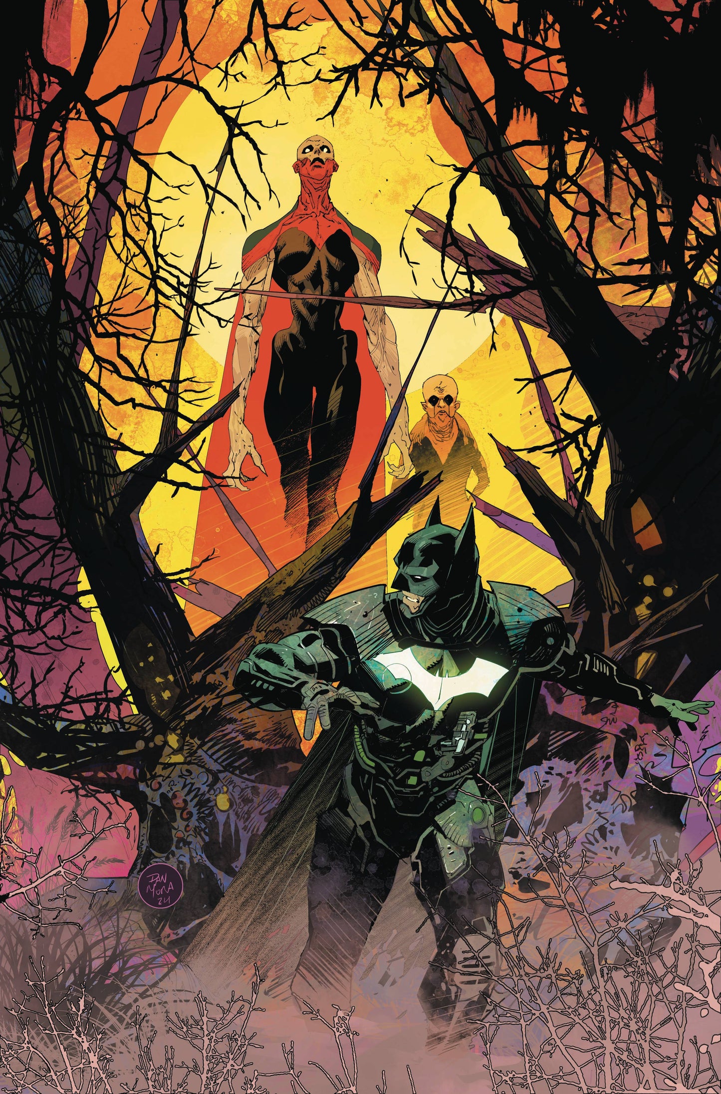 BATMAN OFF-WORLD #6 (OF 6) CVR B DAN MORA CARD STOCK VAR (RES)