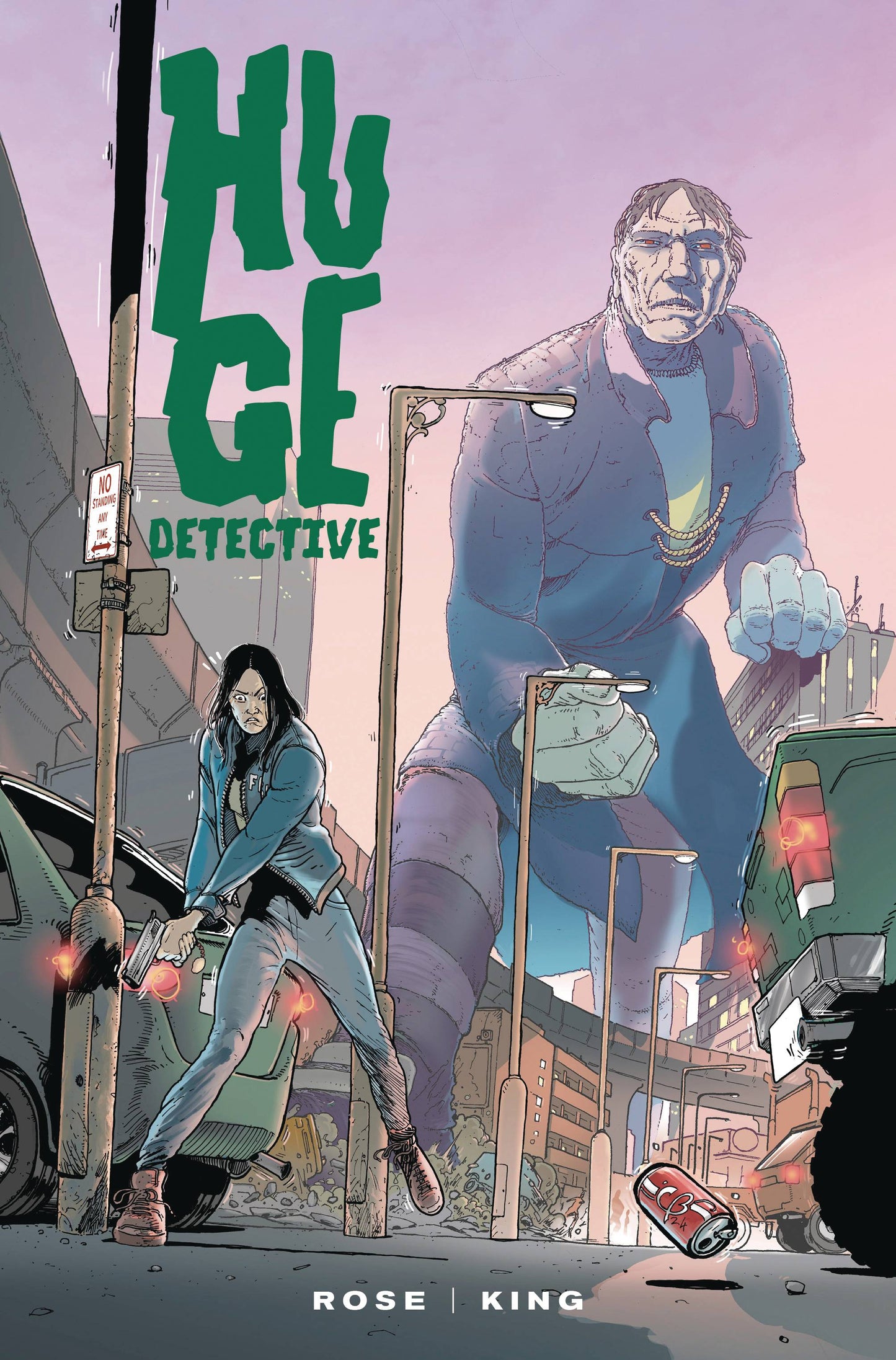HUGE DETECTIVE #5 (OF 5) CVR A CLARK BINT (MR)