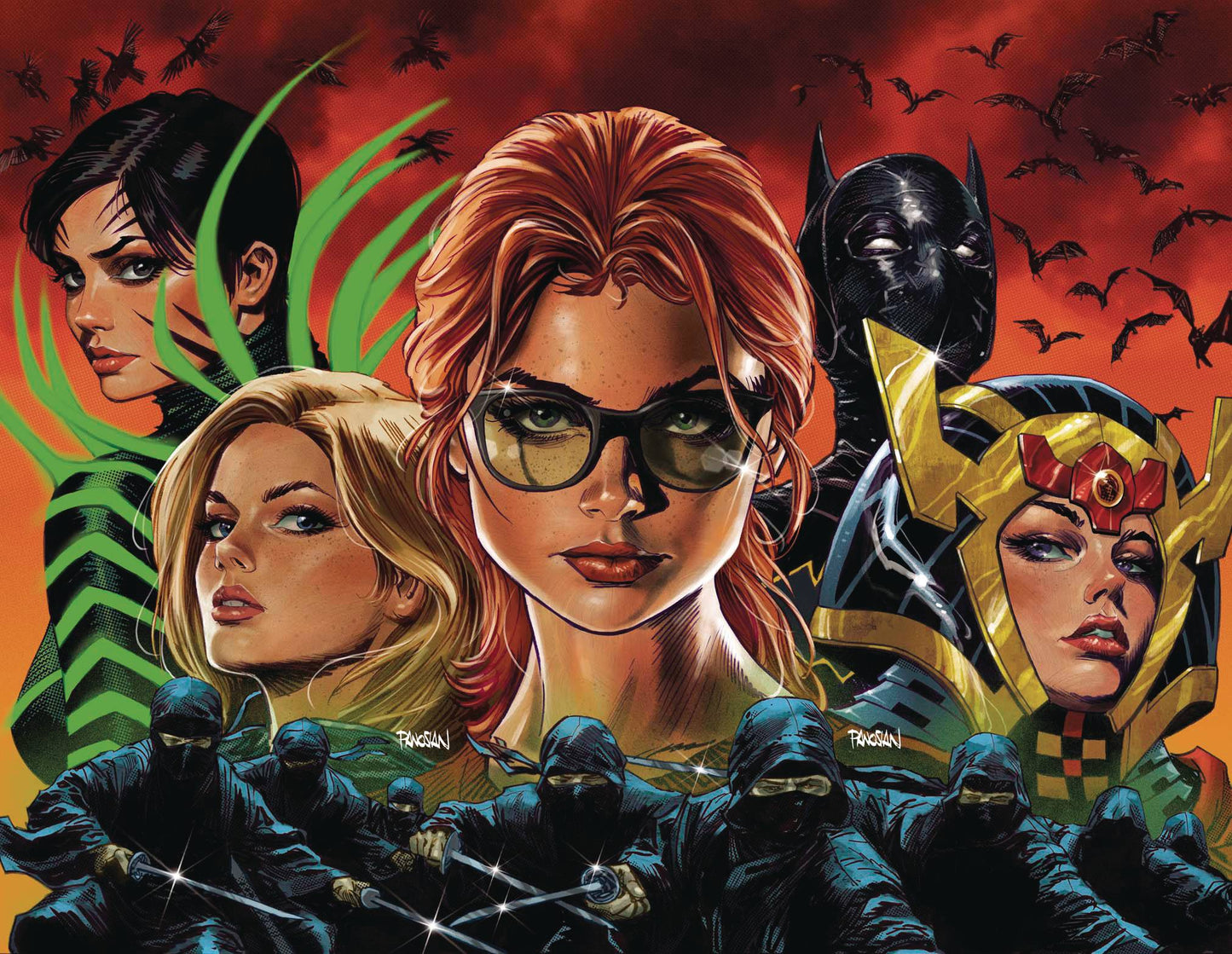 BIRDS OF PREY #18 CVR A DAN PANOSIAN CONNECTING