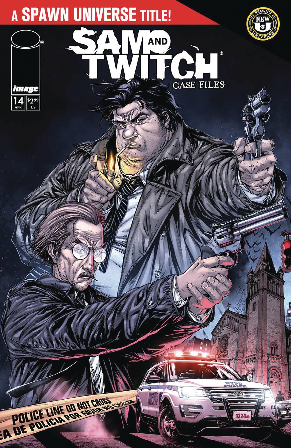 SPAWN SAM AND TWITCH CASE FILES #14 CVR A RAYMOND GAY