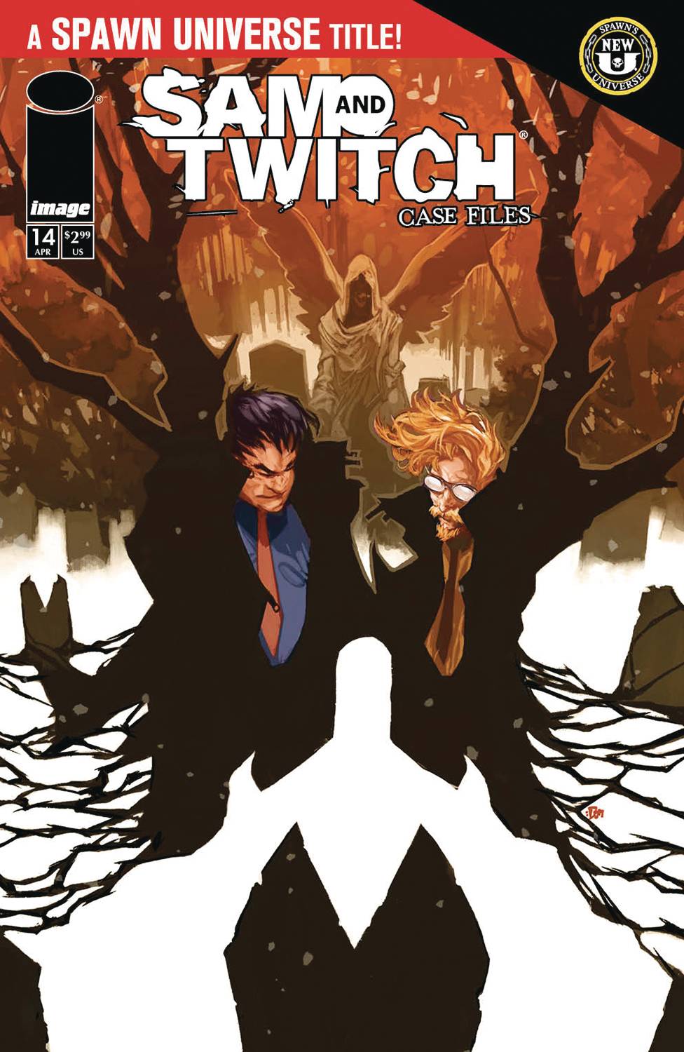 SPAWN SAM AND TWITCH CASE FILES #14 CVR B DON AGUILLO VAR