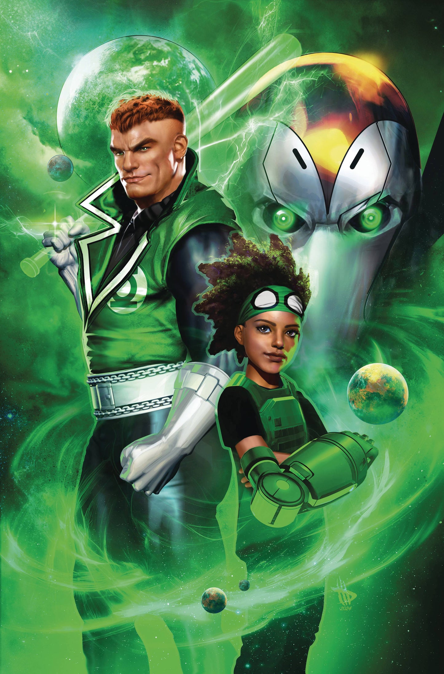 GREEN LANTERN CORPS #3 CVR B DAVE WILKINS CARD STOCK VAR
