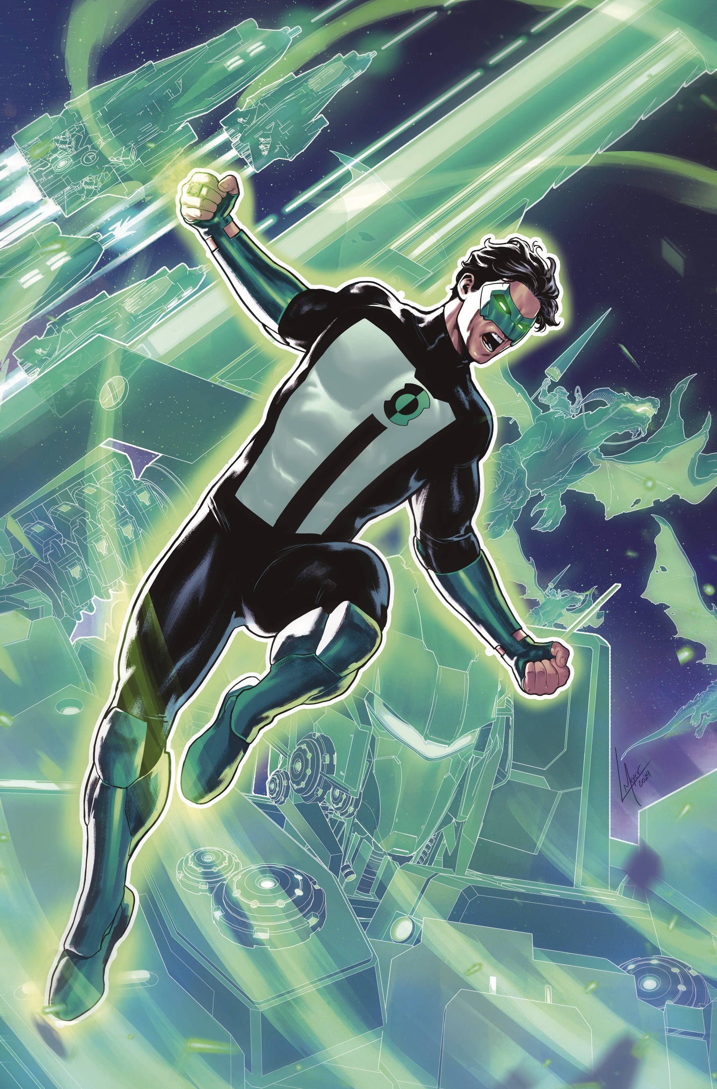 GREEN LANTERN CORPS #3 CVR C LUCAS MEYER CARD STOCK VAR
