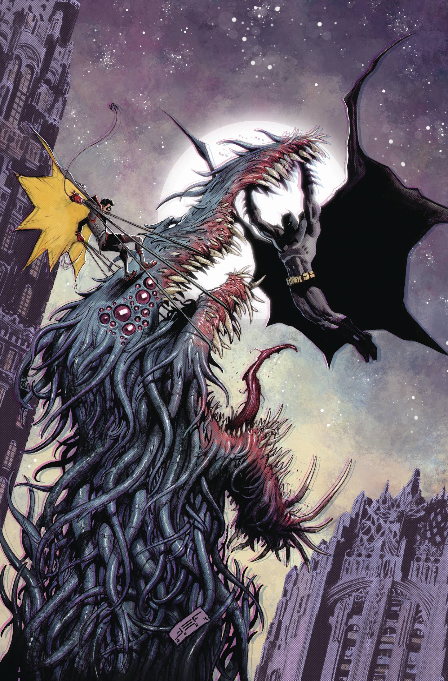BATMAN AND ROBIN #20 CVR B JUAN FERREYRA CARD STOCK VAR
