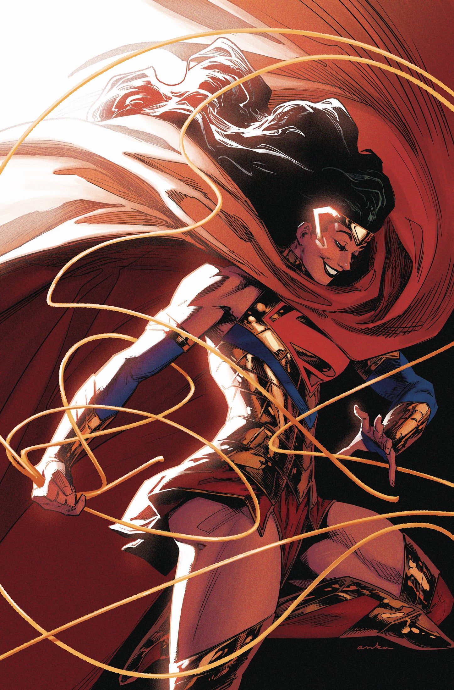 WONDER WOMAN #21 CVR D KRIS ANKA SUPERSMASH-UP CARD STOCK VAR