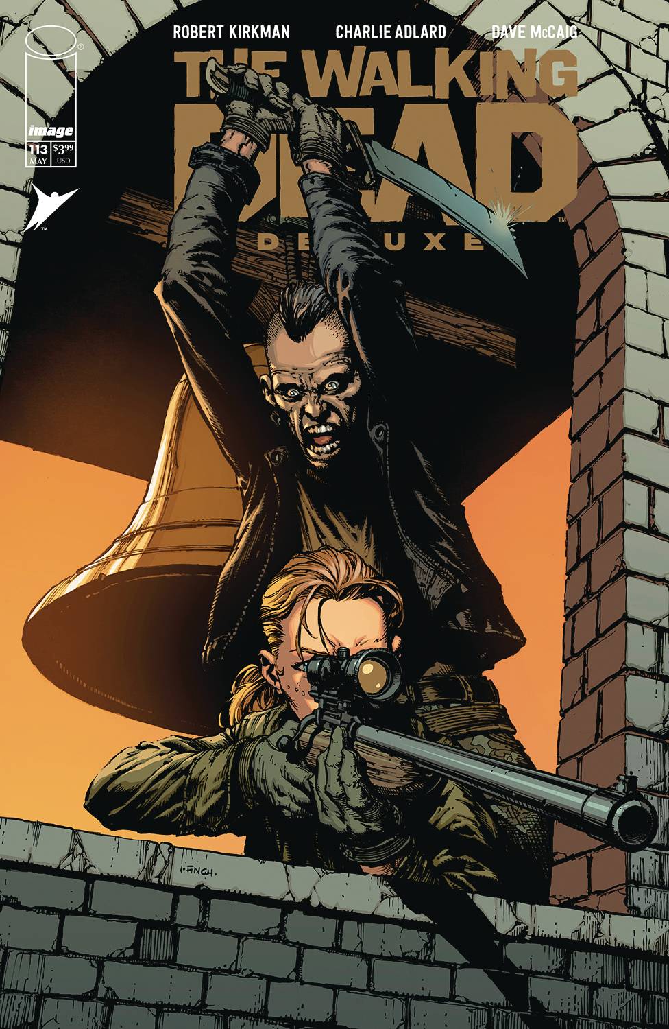 WALKING DEAD DELUXE #113 CVR A DAVID FINCH & DAVE MCCAIG (MR)