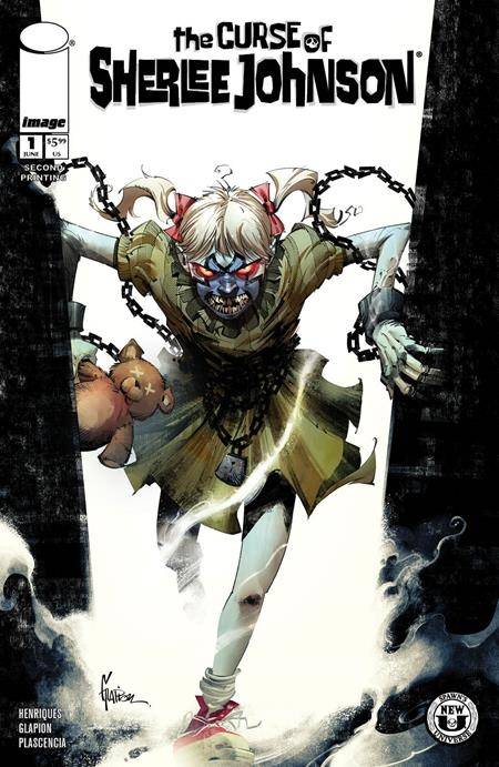 SPAWN THE CURSE OF SHERLEE JOHNSON #1 2ND PTG