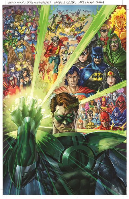 ZERO HOUR 30TH ANNIVERSARY SPECIAL #1 (ONE SHOT) CVR B ALAN QUAH VAR