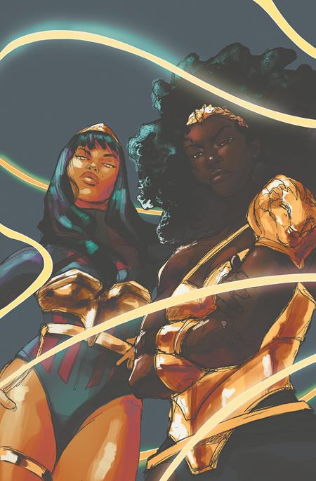 AMAZONS ATTACK #1 CVR C TAJ TENFOLD CARD STOCK VAR