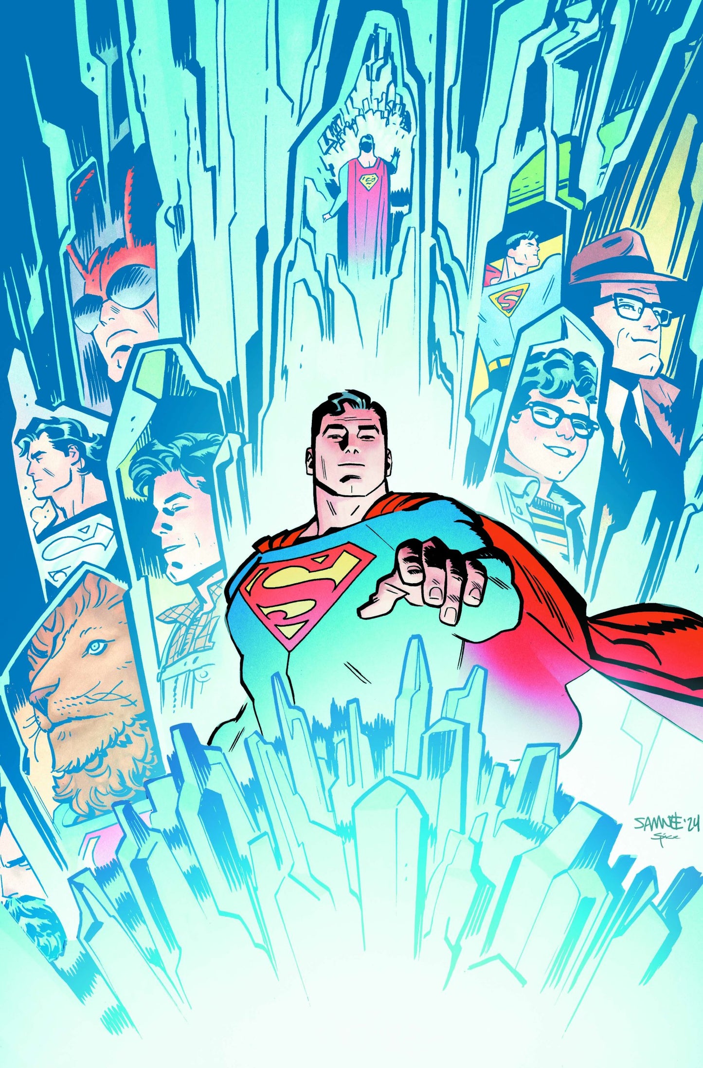 SUPERMAN #21 CVR D CHRIS SAMNEE CARD STOCK VAR
