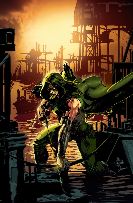 GREEN ARROW #20 CVR B MIKE DEODATO JR CARD STOCK VAR