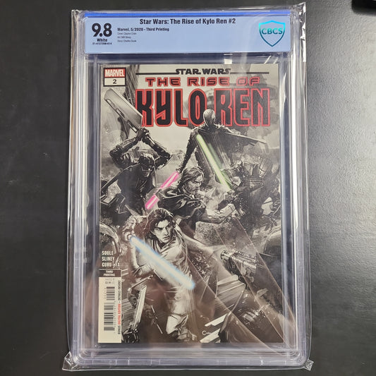 The Rise of Kylo Ren 2 3rd Print CBCS 9.8