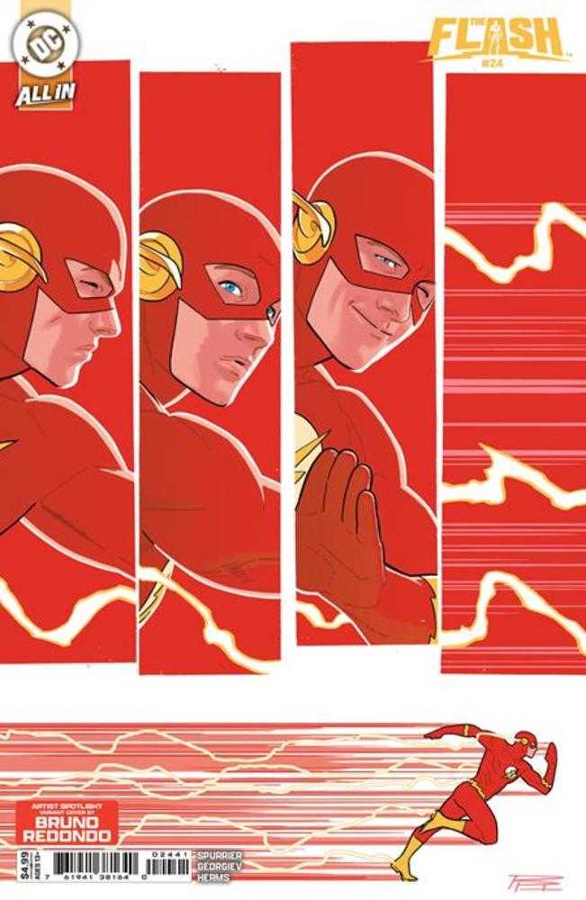 Flash #24 Cover D Bruno Redondo Artist Spotlight Card Stock Variant