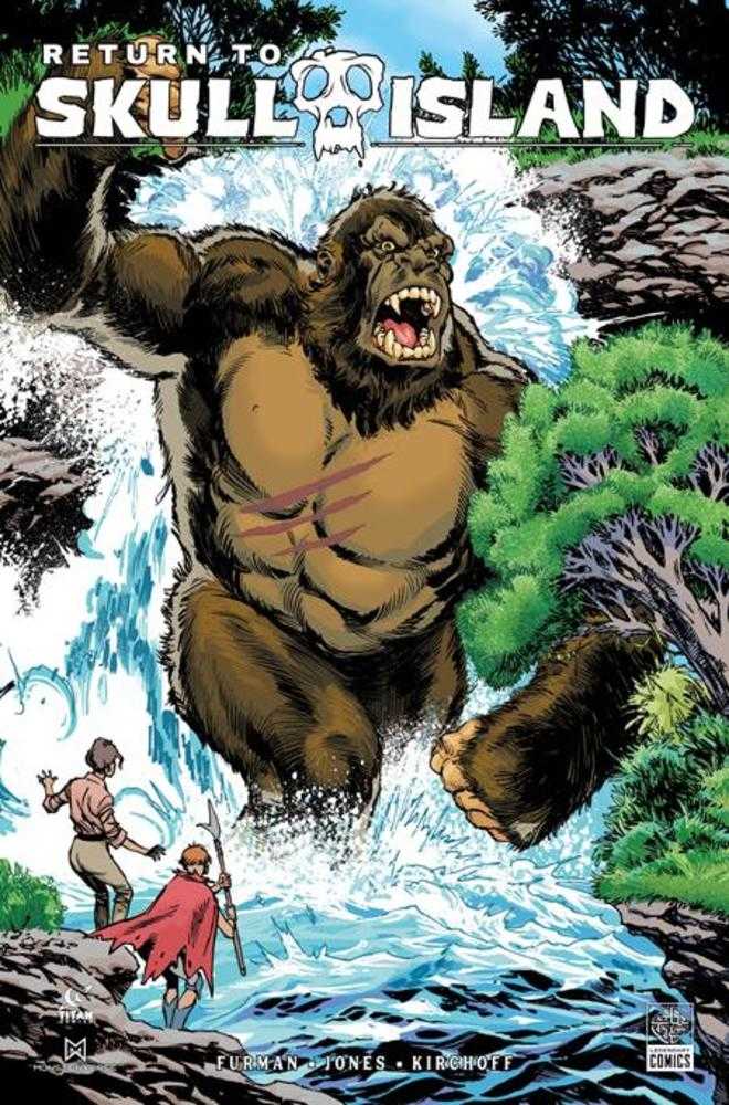 Return To Skull Island #4 (Of 4) Cover A Staz Johnson