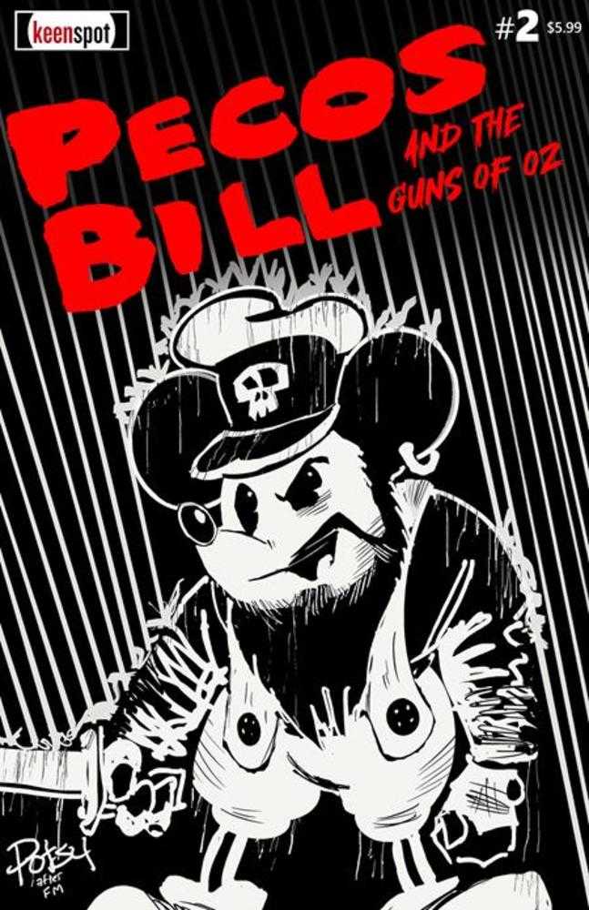 Pecos Bill & The Guns Of Oz #2 Cover D Rob Potchak Variant (Mature)