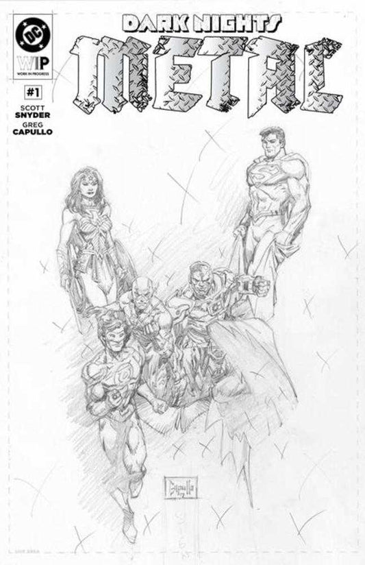 DC W.I.P.  Dark Nights Metal #1