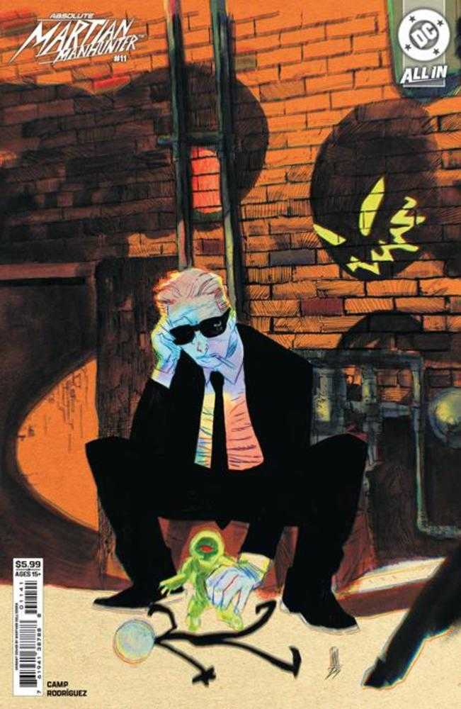 Absolute Martian Manhunter #11 Cover D Werther Dell Edera Card Stock Variant