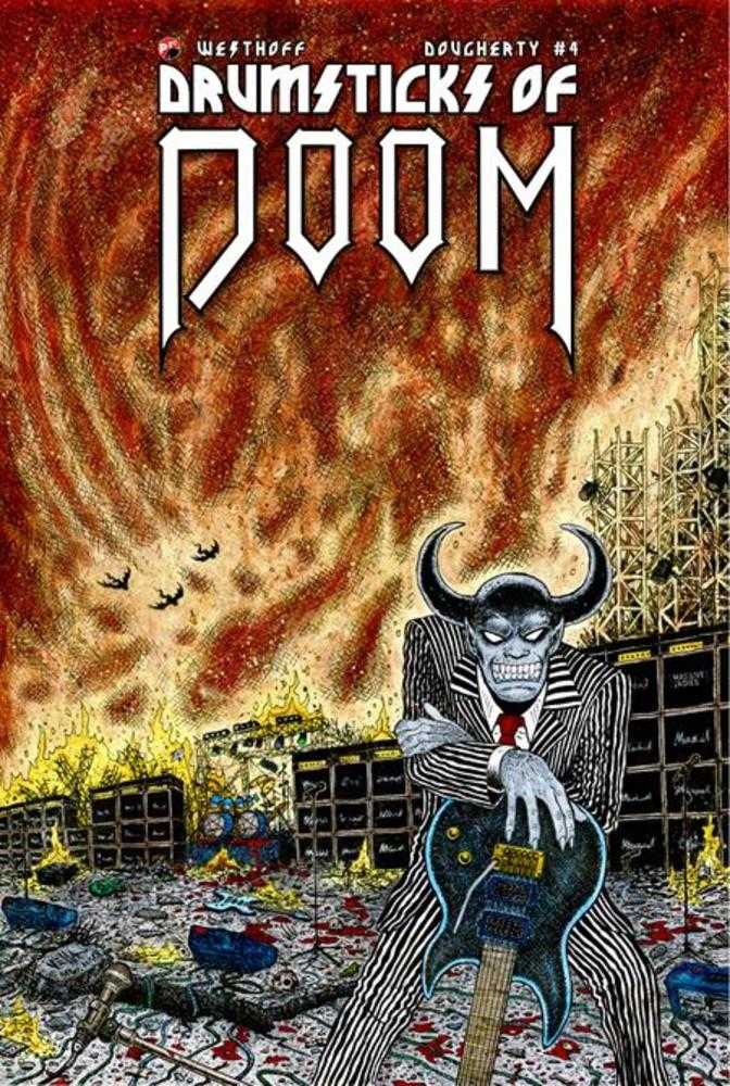 Drumsticks Of Doom #4 (Of 4) Cover A Ryan Vella 