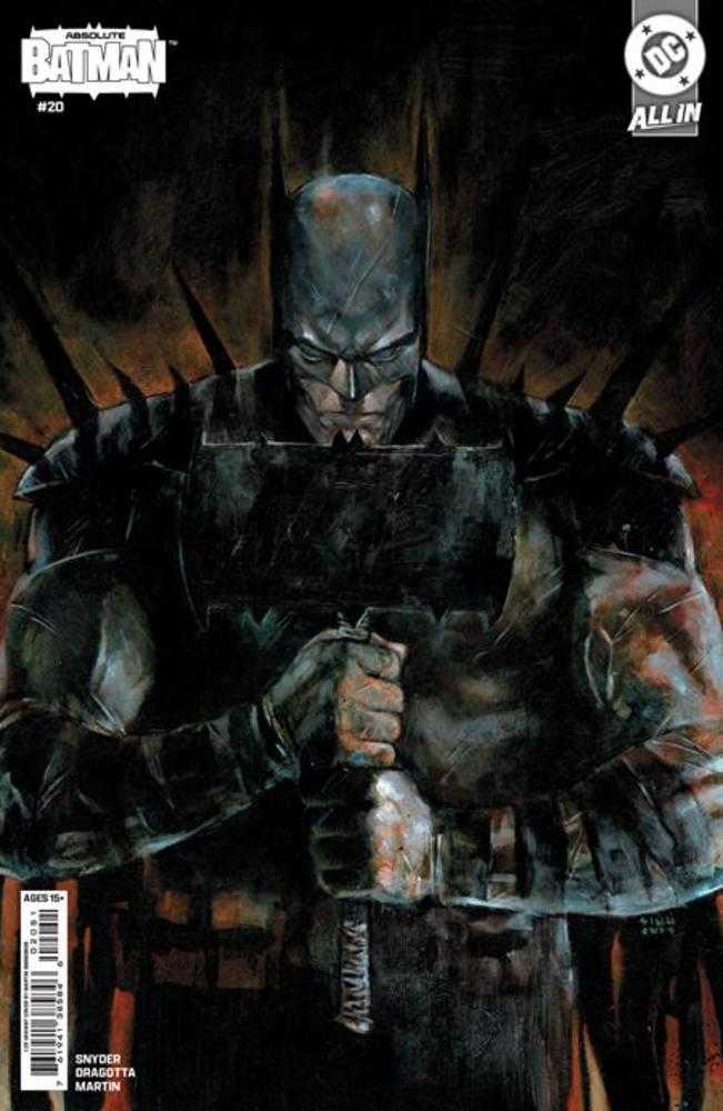 Absolute Batman #20 Cover E 1 in 25 Martin Simmonds Card Stock Variant