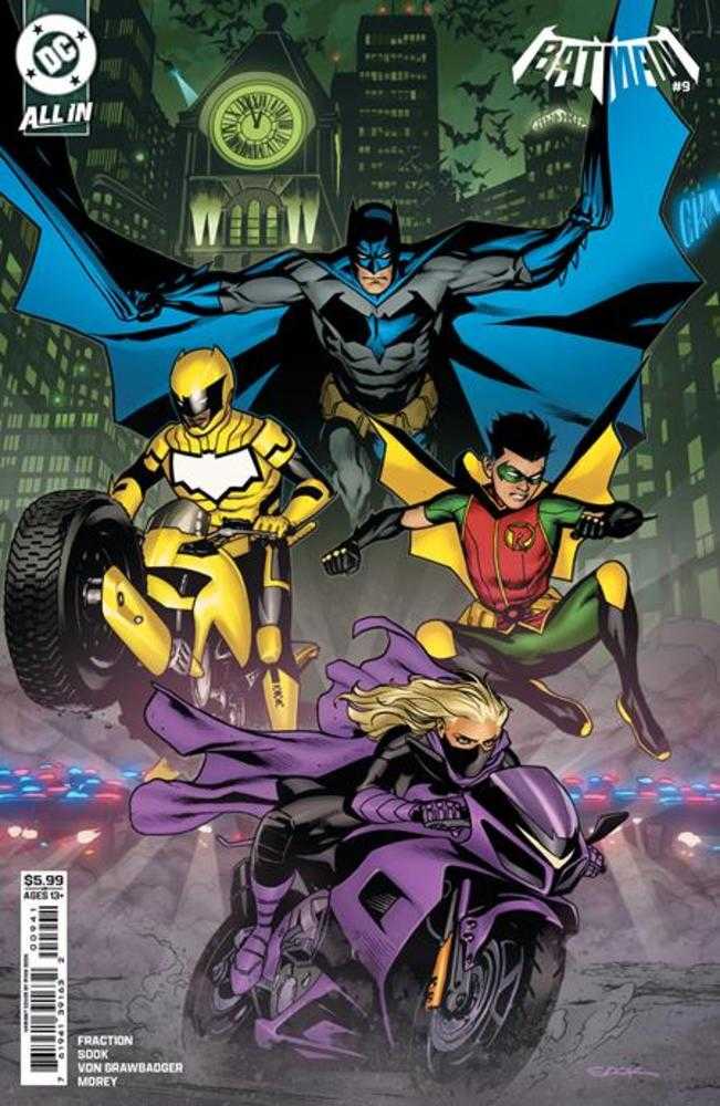 Batman #9 Cover D Ryan Sook Card Stock Variant