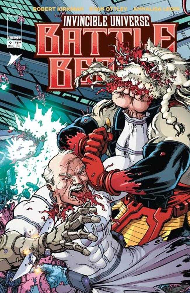 Invincible Universe Battle Beast #9 Cover C 1 in 10 Chris Burnham & Brian Reber Variant