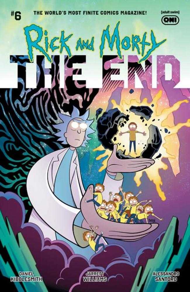 Rick And Morty The End #6 (Of 6) Cover A Dave Bardin