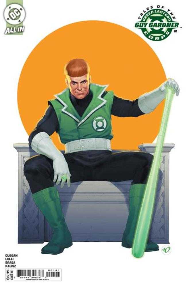 Tales Of The Green Lantern Corps Guy Gardner #1 (One Shot) Cover D Ariel Olivetti Card Stock Variant