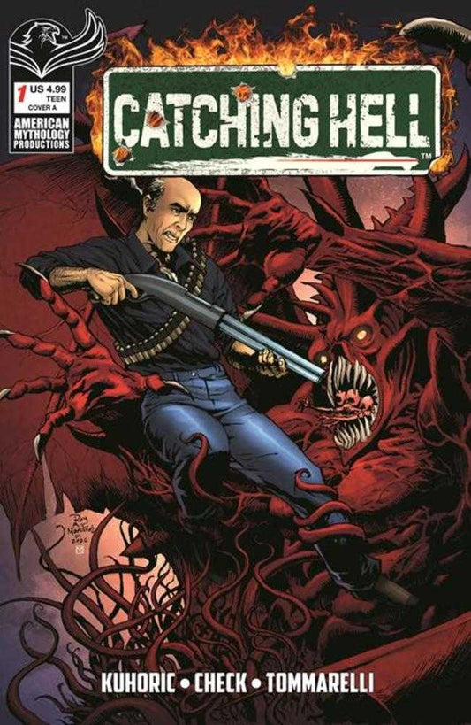 Catching Hell Feat Reggie Bannister #1 Cover A Roy Allan Martinez Previously Solicted Thru Diamond