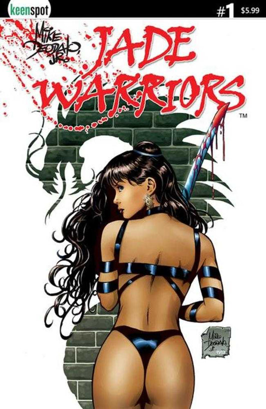 Jade Warriors #1 Cover A Mike Deodato Bloody Sword