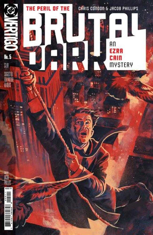 The Peril Of The Brutal Dark An Ezra Cain Mystery #5 (Of 6) Cover A Jacob Phillips (Mature)