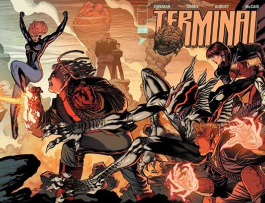 Terminal #1 Cover N Andy Kubert & Dave Mccaig Connecting Wraparound Chromium Variant (Mature)